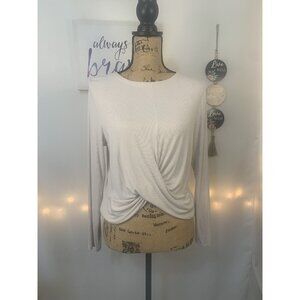 (C-73) All in motion long sleeves womens size L‎ beige